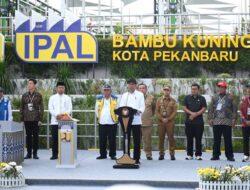 Jokowi Resmikan Pengelolaan Air Limbah Domestik Terpadu Di Riau Senilai Rp902 Miliar