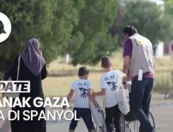 Momen 15 Anak Gaza Tiba Di Spanyol Sebagai Penanganan Medis