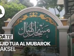 Berkunjung Ke Masjid Tua Al Mubarok Ke Jaksel yang Berumur Ratusan Tahun