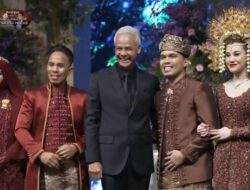 Ganjar Pranowo Tampil Keren Di Jas Hingga Resepsi Pernikahan Thariq Halilintar dan Aaliyah Massaid