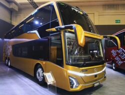 Kendaraan Angkutan Umum Premium Double Decker Mercy 0500 RSD 2445 Rilis Hingga GIIAS 2024