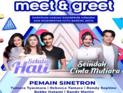 Manajer Drama Monitor Seindah Cinta Mutiara dan Setulus Hati Siap Menyapa Kelompok Deltamas Hingga Meet and Greet Drama Monitor RCTI