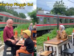 Warkop Boengsoe, Ngopi Asyik ala Vietnam Hingga Pinggir Rel Kereta Bogor