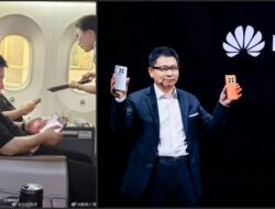 Bos Huawei Richard Yu Pamer HP Bersama Tiga Lipatan, Pertama Hingga Dunia?