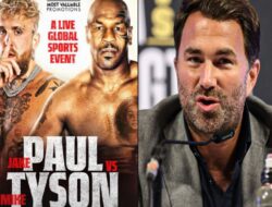 Eddie Hearn Kecam Mike Tyson vs Jake Paul Berbahaya Bagi Tinju