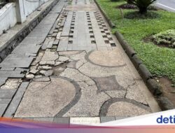 Trotoar Batik Hingga Didepan Gedung Sate yang Tak Lagi Estetik