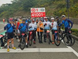 Saleh Husin Finish 140 KM Ke Shimanami Cycling Jepang 2024