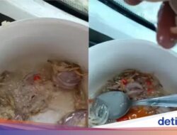 Gokil! Pekerja Ini Masak Nasi Goreng Ikan Bilis Hingga Atas Tower Crane