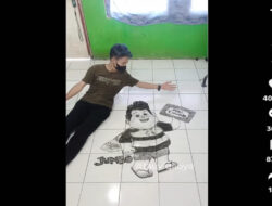 Viral! Karakter Sinema ‘Jumbo’ Dibuat Di Sisa Cukuran Rambut, Ditonton 2 Juta Kali