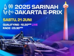 2025 Sarinah Jakarta E-Prix, Sabtu (21/6/2025) Hingga iNews Premium Sports!