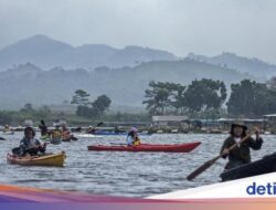 Hits! Wisata Kayak Di Waduk Saguling Dari Sebab Itu Primadona Mutakhir Bandung Barat