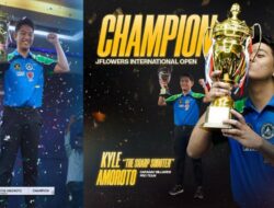 Reaksi Kyle Amoroto usai Mendominasi Jflowers International Open 2025