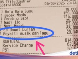 Viral Struk Makan Di Resto Ada Biaya Royalti Bunyi Rp 29 Ribu, Ini Faktanya