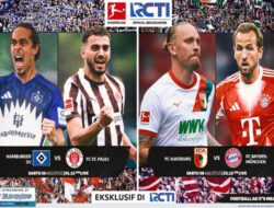 Augsburg vs Bayern dan Hamburger SV vs St. Pauli, Live Ke RCTI