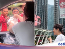 Unjuk Rasa Mulia Pemilik Bakery Korea Bagikan Roti Hingga Petugas Usai Unjuk Rasa