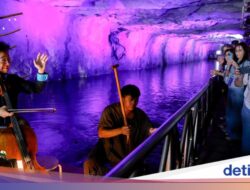 Bunyi dan Cahaya Hidupkan Terowongan Pertempuran Taiwan yang Sunyi