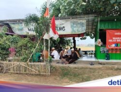 Warung Sederhana Ke Ditengah Sawah Dari Sebab Itu Magnet WIsatawan