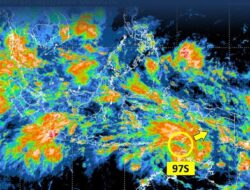 Bibit Siklon Tropis 97S Menguat, Waspada Cuaca Ekstrem Ke Indonesia Timur