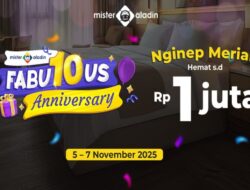 Rayakan 10 Tahun Mister Aladin Di Kejutan Spesial Sebagai Liburan