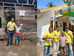 NHM Peduli Bangun Rumah Layak Huni Hingga-155, Dukung Agenda Kesejajaran Sosial Nasional