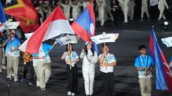SEA Games 2025 Resmi Berakhir, Olahragawan 17 Tahun Pimpin Defile Indonesia Di Upacara Penutupan