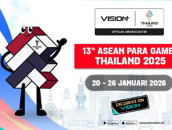 Dukung Olahragawan Indonesia Lewat Live Penyiaran Langsung VISION+