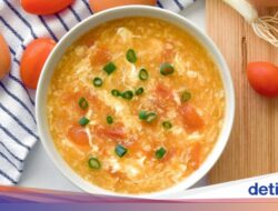 Resep Sup Telur Tomat yang Asam Gurih Cocok Buat Sarapan