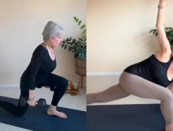 Potret Nenek-nenek Segar, Umur 61 Tahun Bersama Sebab Itu Influencer Kondisifisik