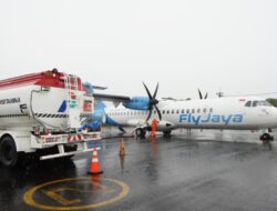 Pertamina Patra Niaga Suplai Avtur Perdana Di Bandara Notohadinegoro Jember