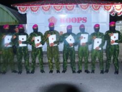 Selamat! 10 Prajurit Petarung Marinir Terima Kenaikan Pangkat Luar Biasa