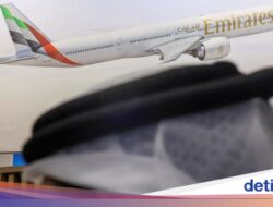 Daerah Udara Ditutup, Emirates Hentikan Sambil Itu Semua Penerbangan