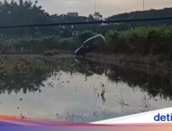Kendaraan Pribadi Nyemplung Rawa Hingga Bojonegoro, Ternyata Emak-emak Salah Injak Gas