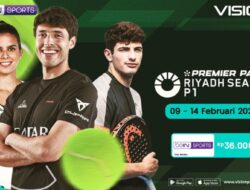 Persaingan Panas Awal Musim! Premier Padel 2026 Riyadh P1 Dimulai, Nonton Di VISION+