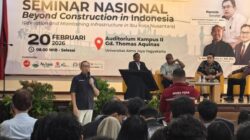 Seminar Konstruksi KAMAJAYA, Soroti Optimalisasi Pengoperasian Infrastruktur