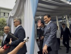 Thomas Djiwandono Pilih Bungkam dan Tebar Senyum usai Pelantikan Deputi Gubernur Lembagakeuanganpusat