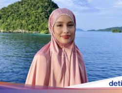 Cinta Laura Lebaran Hingga Atas Kapal Raja Ampat, Tetap Ada Ketupat-Opor!