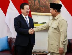 Prabowo Bertemu Pejabat Tingginegara Perlindungan Bangsa China, Bahas Politik Global Dunia