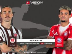 Duel Menarik Perhatian Bundesliga 2025/26 Tayang Live Ke VISION+