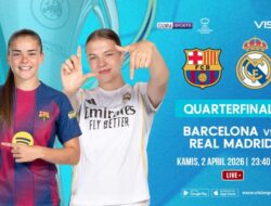 Jadwal dan Link Nonton Barcelona vs Real Madrid UWCL 2025/26 Live Pemutaran Online Ke VISION+