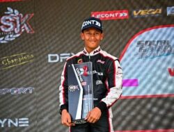 Qarrar Firhand Karena Itu Pembalap Indonesia Pertama yang Puncaki Klasemen WSK Euro Series 2026