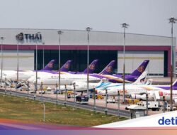 Kenaikan Avtur-Permintaan Lesu, Thai Airways Pangkas Penerbangan