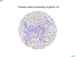 Kalau Tidak Buta Warna, Pasti Mudah Tebak Hewan yang ‘Sembunyi’ Ke Pola Random Ini