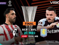 Freiburg vs Aston Villa Berebut Gelar Mendominasi UEFA Europa League 2025/26, Pemutaran Online Hingga VISION+