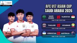 Jadwal AFC U17 Asian Cup 13 Mei, Ada Arab Saudi hingga Australia