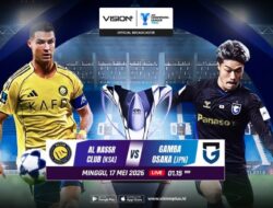Jadwal Final ACL Two, Al Nassr vs Gamba Osaka Live Pemutaran Online Di VISION+