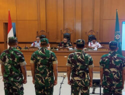 4 Prajurit TNI Penyiraman Air Keras Andrie Yunus Divonis 1,5-3 Tahun Penjara, 2 Dipecat
