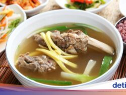 Resep Sop Iga Sapi Korea Bening Gurih Cocok Buat Makan Siang