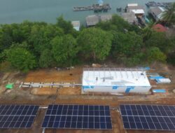 Pertamina NRE dan Koperasi Kemenkop Bangun PLTS KDKMP Pulau Sembur, Progres Capai 80%