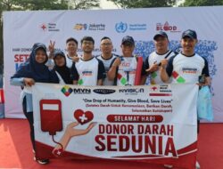 PT MNC Vision Networks Tbk Berpartisipasi Di Jalan Sehat Hari Donor Darah Sedunia 2026 Ke Monas