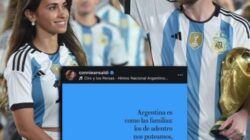 Istri Lionel Messi Pasang Badan Bela Timnasional Argentina Hingga Ditengah Badai Penilaian